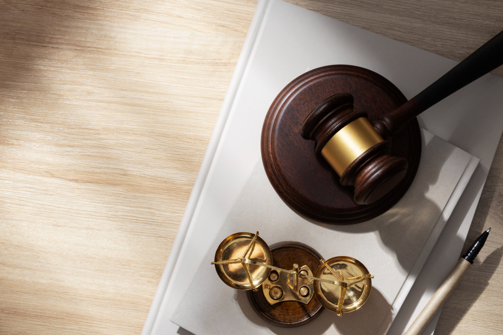 top view career guidance items judges