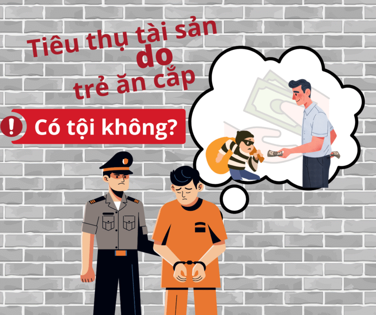 Tiêu Thụ Tài Sản Do Trẻ Ăn Cắp Có Tội Không?